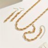 Gold Plated Chain Set
