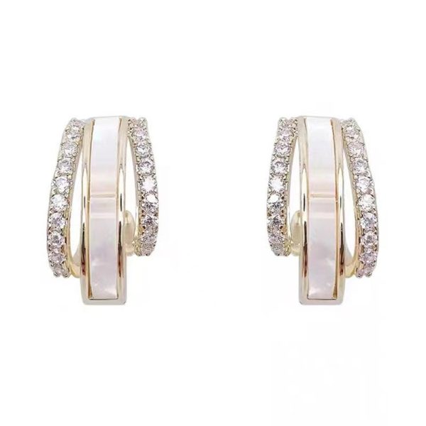 Double Circle Earrings