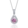 Classic Drop Moissanite Necklace