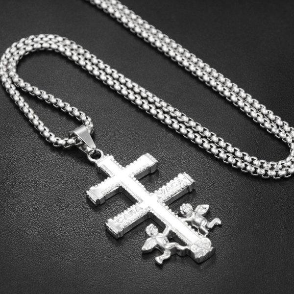 Cross Angel Necklace