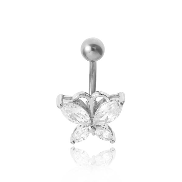 Butterfly Navel Piercing