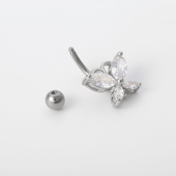 Butterfly Navel Piercing