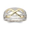 Infinity Two Tone Ring