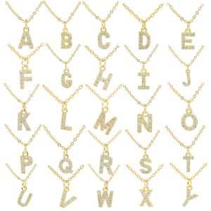 Golden Letter Necklace