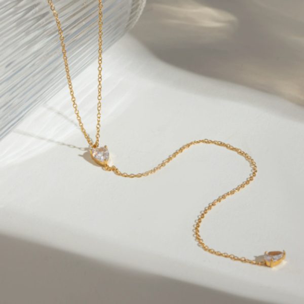 Feminine Water Drop Necklace