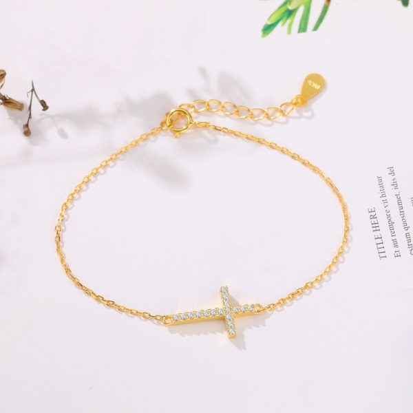 Side Cross Bracelet