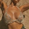 Rhinestone Chest Chain