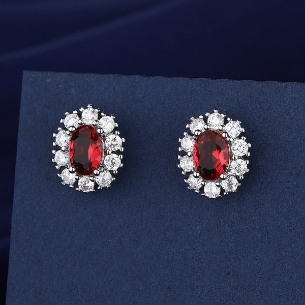 Ruby Jewelry Set
