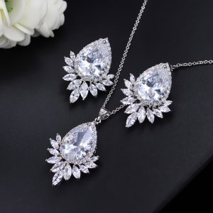 Bridal Round Jewelry Set