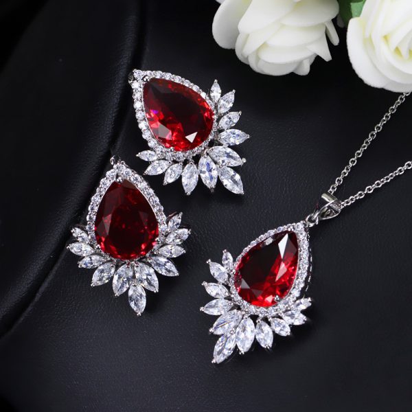 Bridal Round Jewelry Set