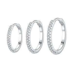 Sterling Silver Hoop Earrings
