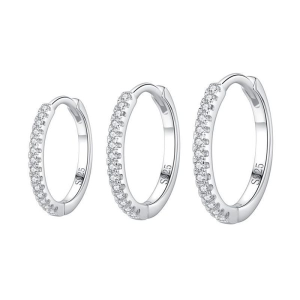 Sterling Silver Hoop Earrings