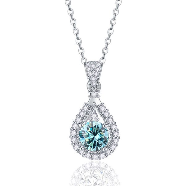Classic Drop Moissanite Necklace