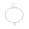 Alphabet Diamond Anklet