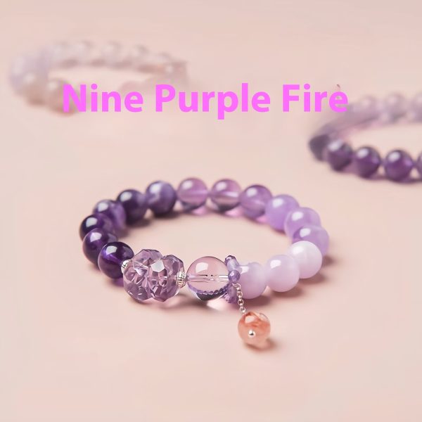 Amethyst Beads Bracelet