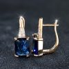 Blue Sapphire Earrings