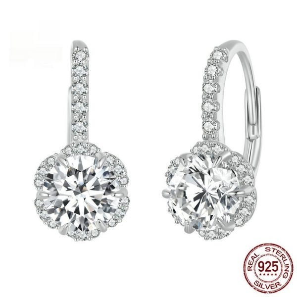Elegant Moissanite Earrings