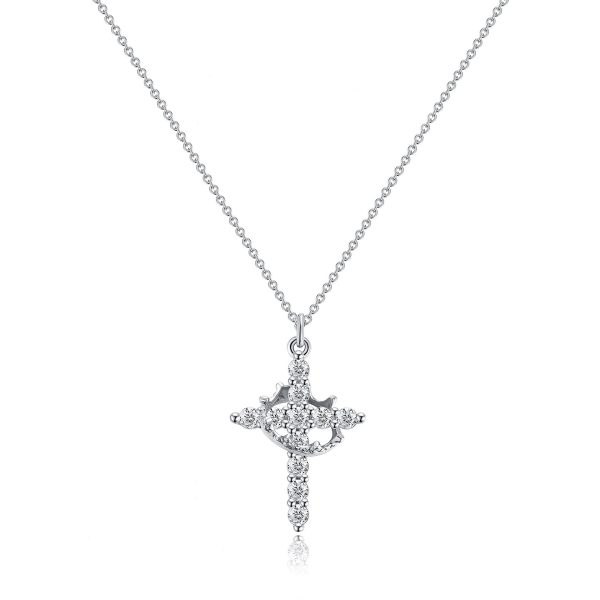 Modern Cross Necklace