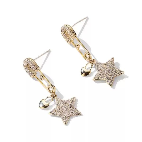 Sparkly Star Earrings