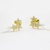 Silver Star Earrings