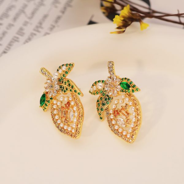 Amalfi Lemon Earrings