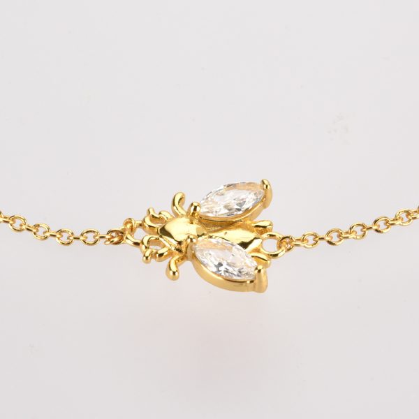 Bee Zircon Bracelet