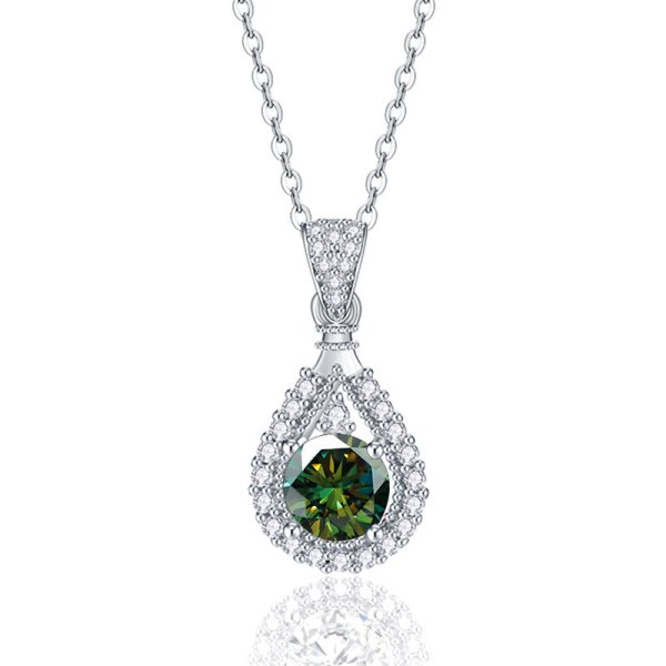 Classic Drop Moissanite Necklace