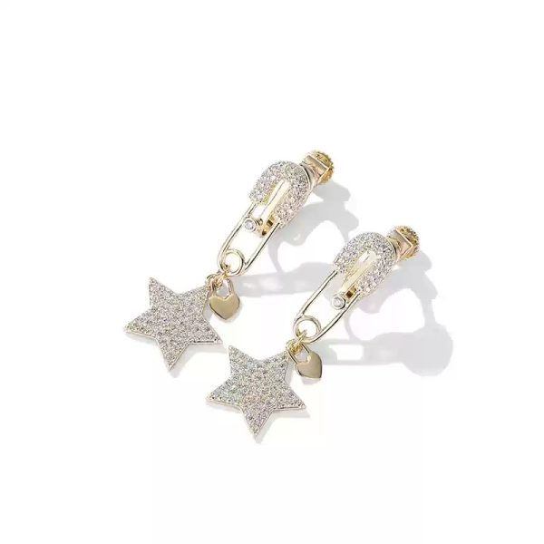Sparkly Star Earrings