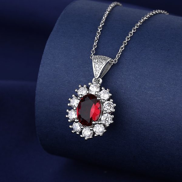 Ruby Jewelry Set