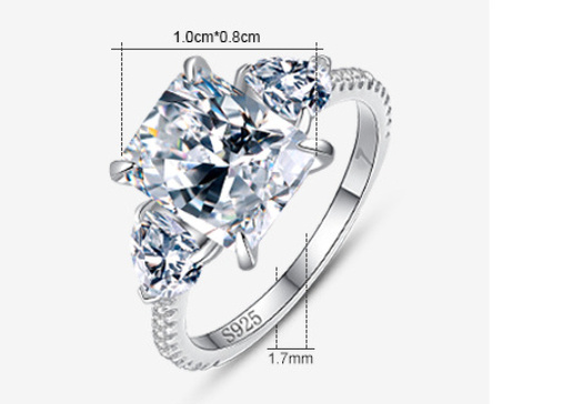 Side Hearts Ring