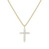 Modern Cross Necklace