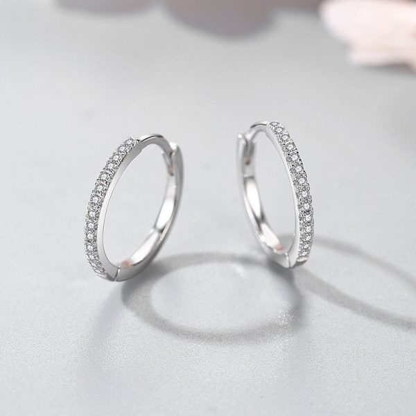 Sterling Silver Hoop Earrings