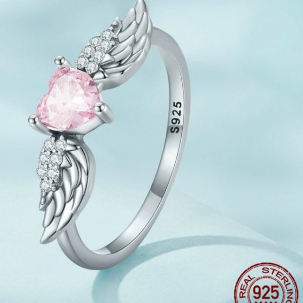 Heart Wings Ring