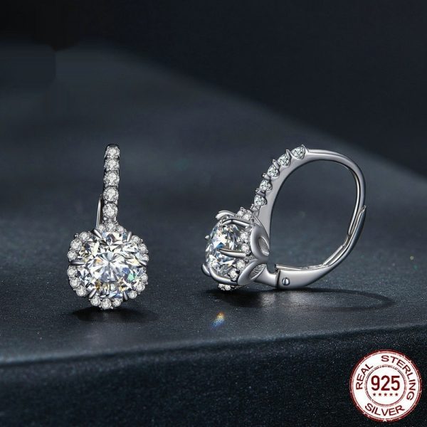 Elegant Moissanite Earrings