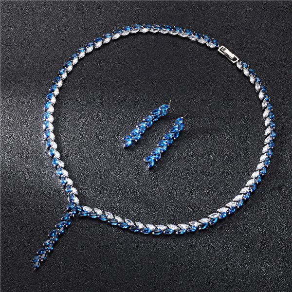 Bridal Leaf Jewelry Set