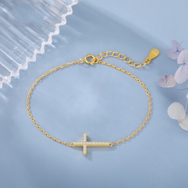 Side Cross Bracelet