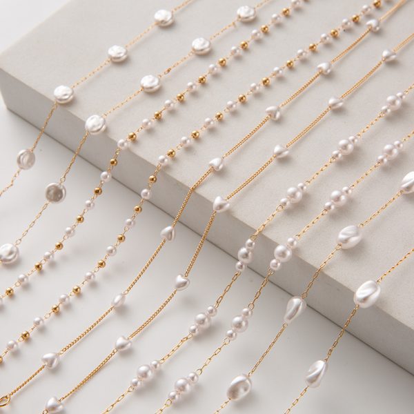 Fashion Twisted Pearl Necklace