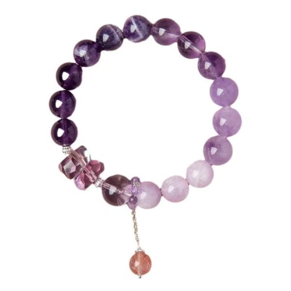 Amethyst Beads Bracelet