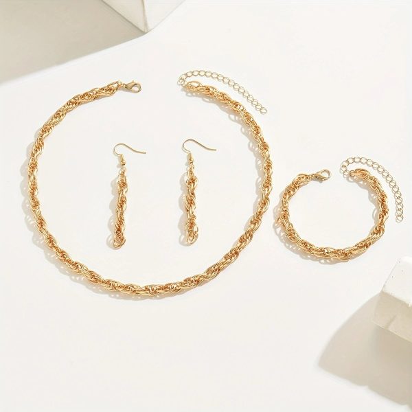 Gold Plated Chain Set
