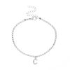 Alphabet Diamond Anklet