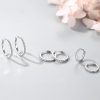 Sterling Silver Hoop Earrings