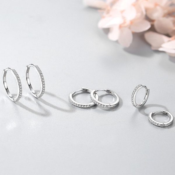 Sterling Silver Hoop Earrings