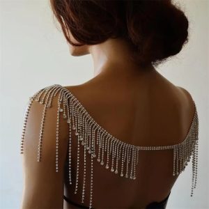 Drop Tassel Pendant Shoulder Chain