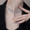 Diamond Double Layer Necklace