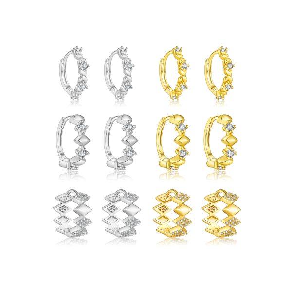 Daily Silver Earrings