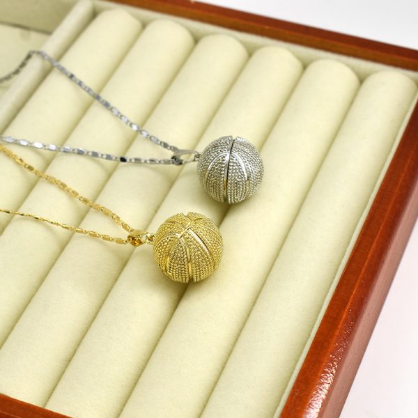 Basketball Necklace