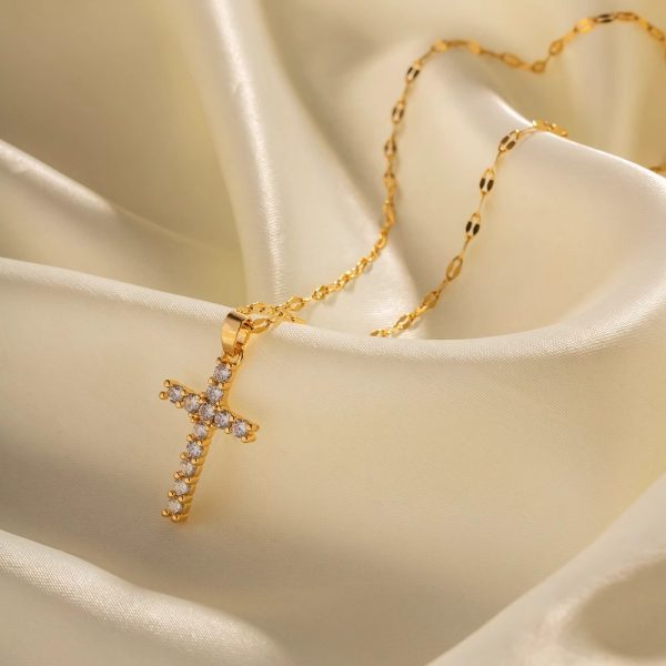 Diamond Cross Necklace