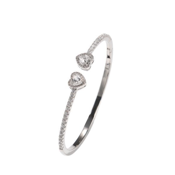 Pairs Of Hearts Bangle