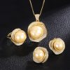 Pearl Gold Shell Set