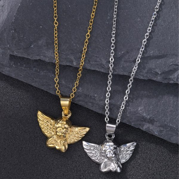 Angel Wings Pendant Necklace